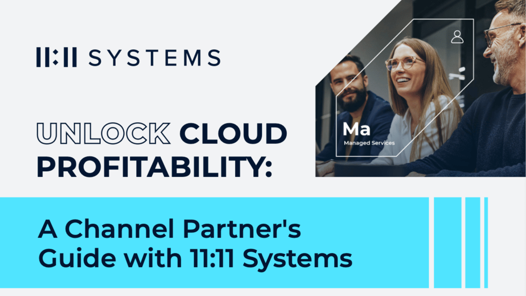 Unlock Cloud Profitability: A Channel Partner’s Guide with 11:11 Systems